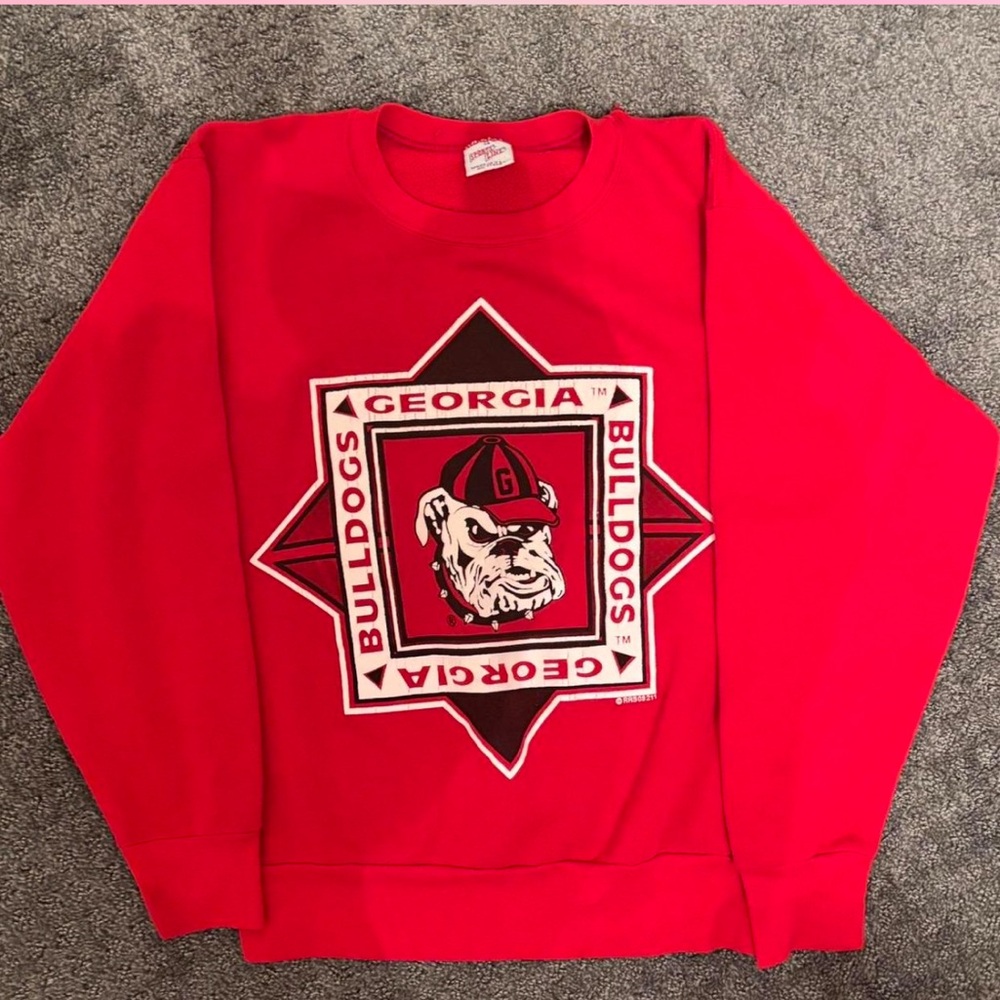 Georgia Bulldogs Red Sweater